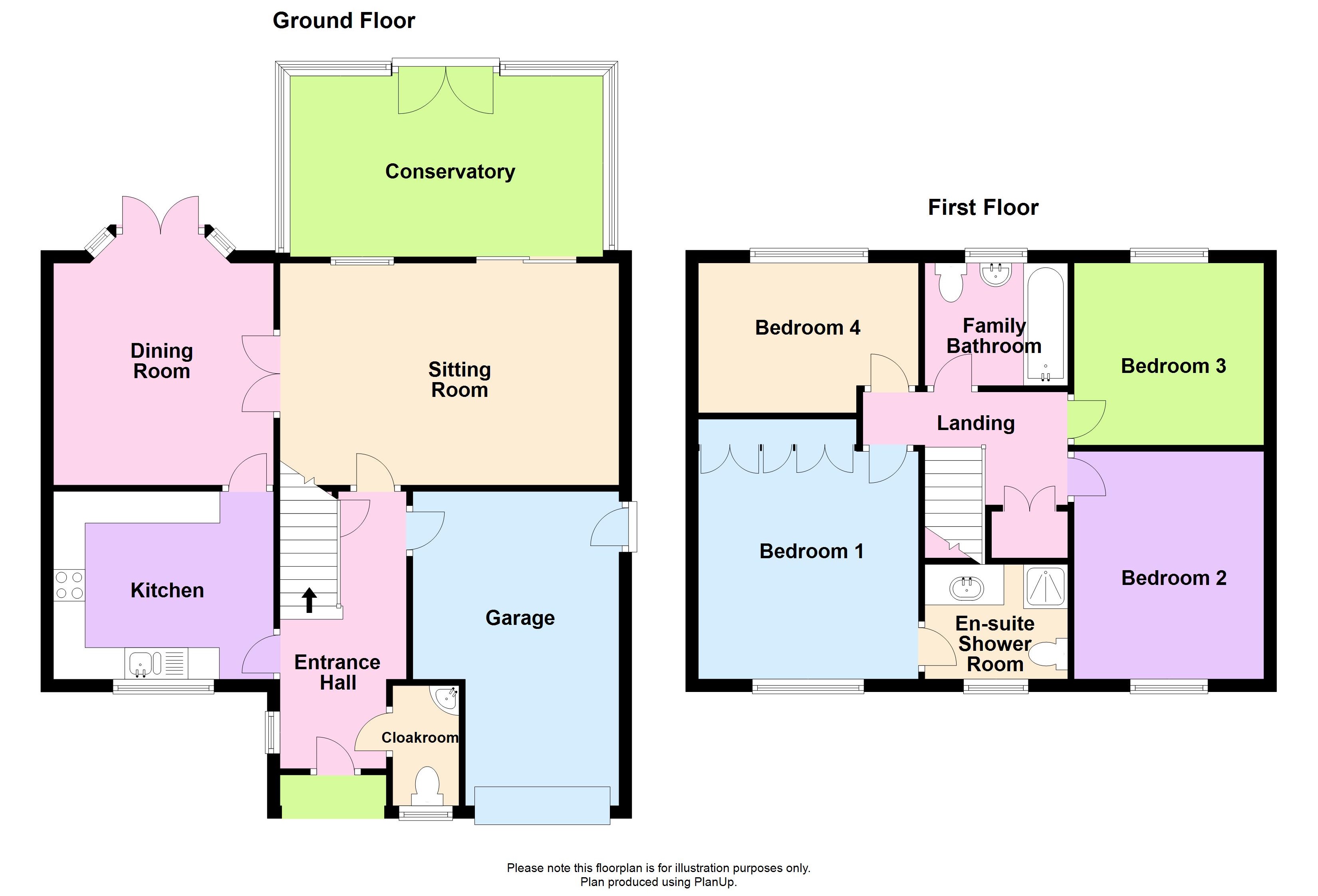 Buckley Wand Estate Agents > 4 Bedroom detached house on carnoustie close
